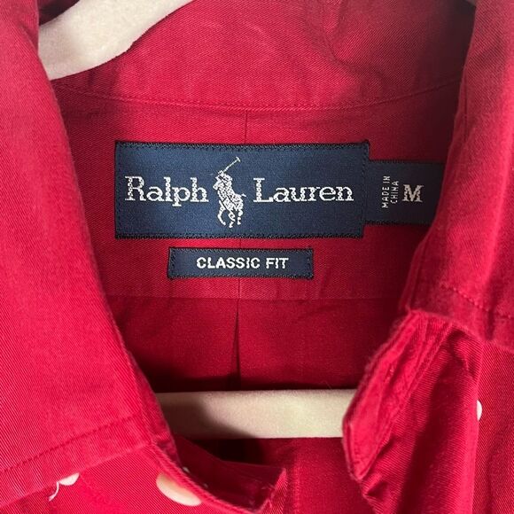 Ralph Lauren Classic Fit Shirt Men size Medium - Picture 2 of 3
